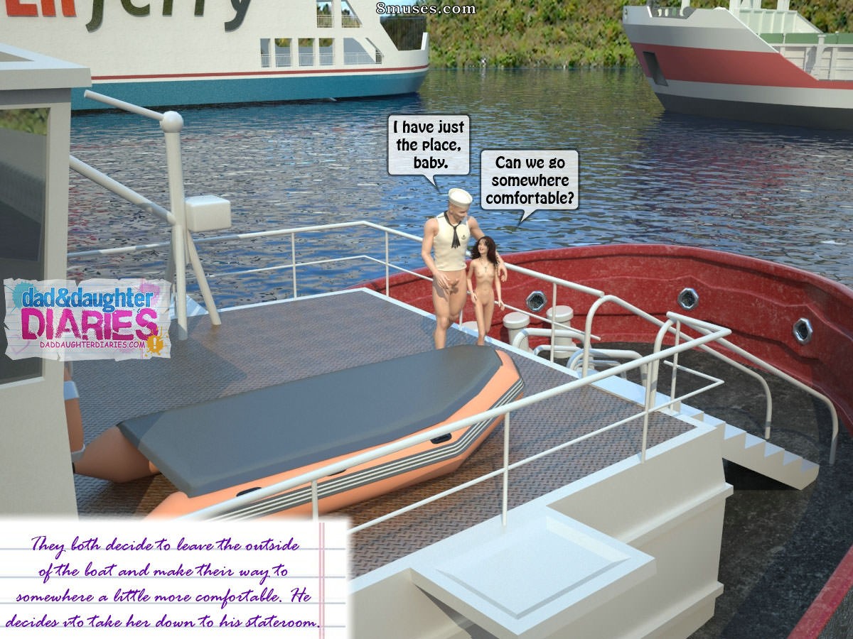 Dad and Daughter Diaries Comics - My Dad Was a Sailor - Page 43