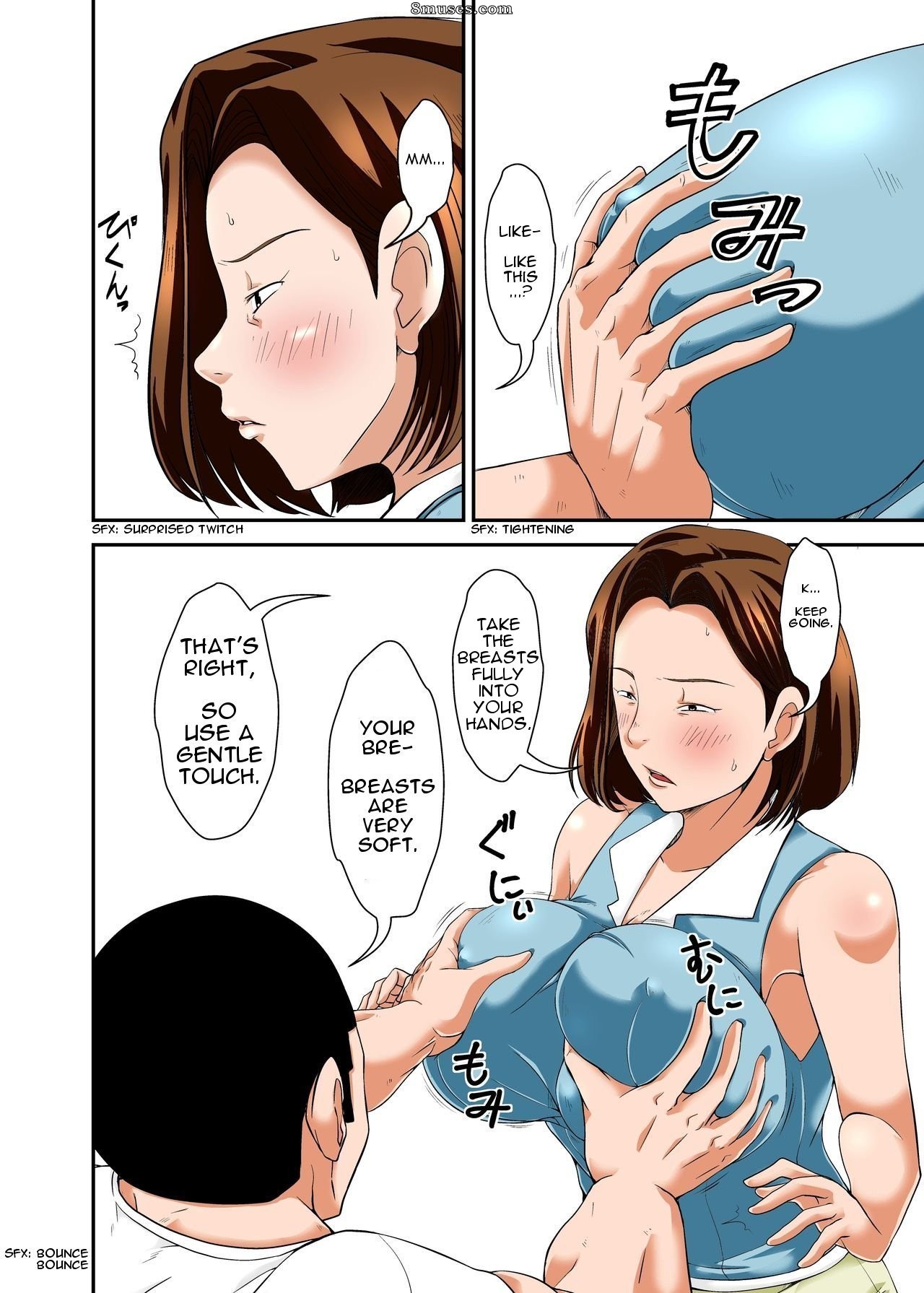 Hoyoyodou - Mama de Sex no Renshuu Shinasai! - Sex Practice with Mom! - Page 6