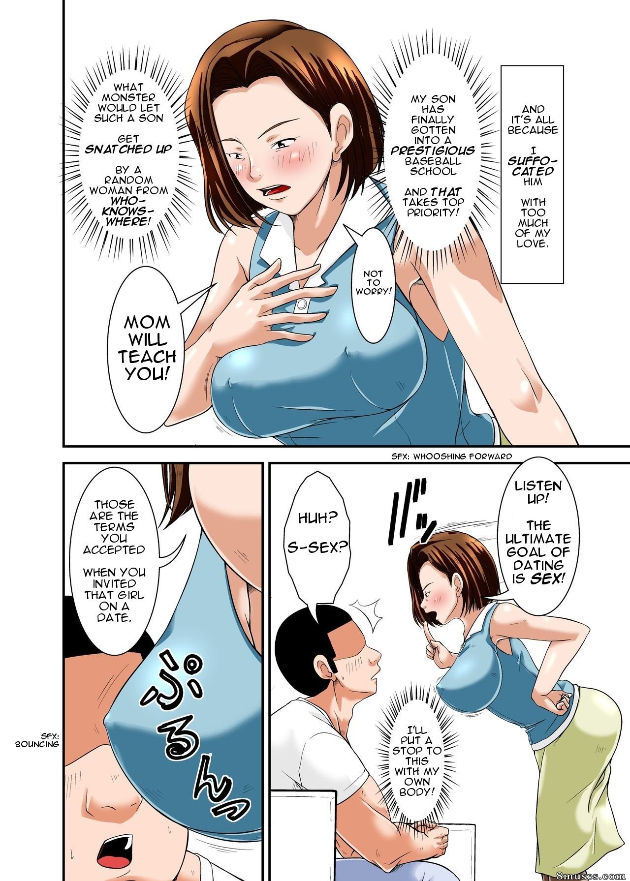 Hoyoyodou - Mãe, pratique sexo conosco! - Prática de sexo com a mãe! - Página 4