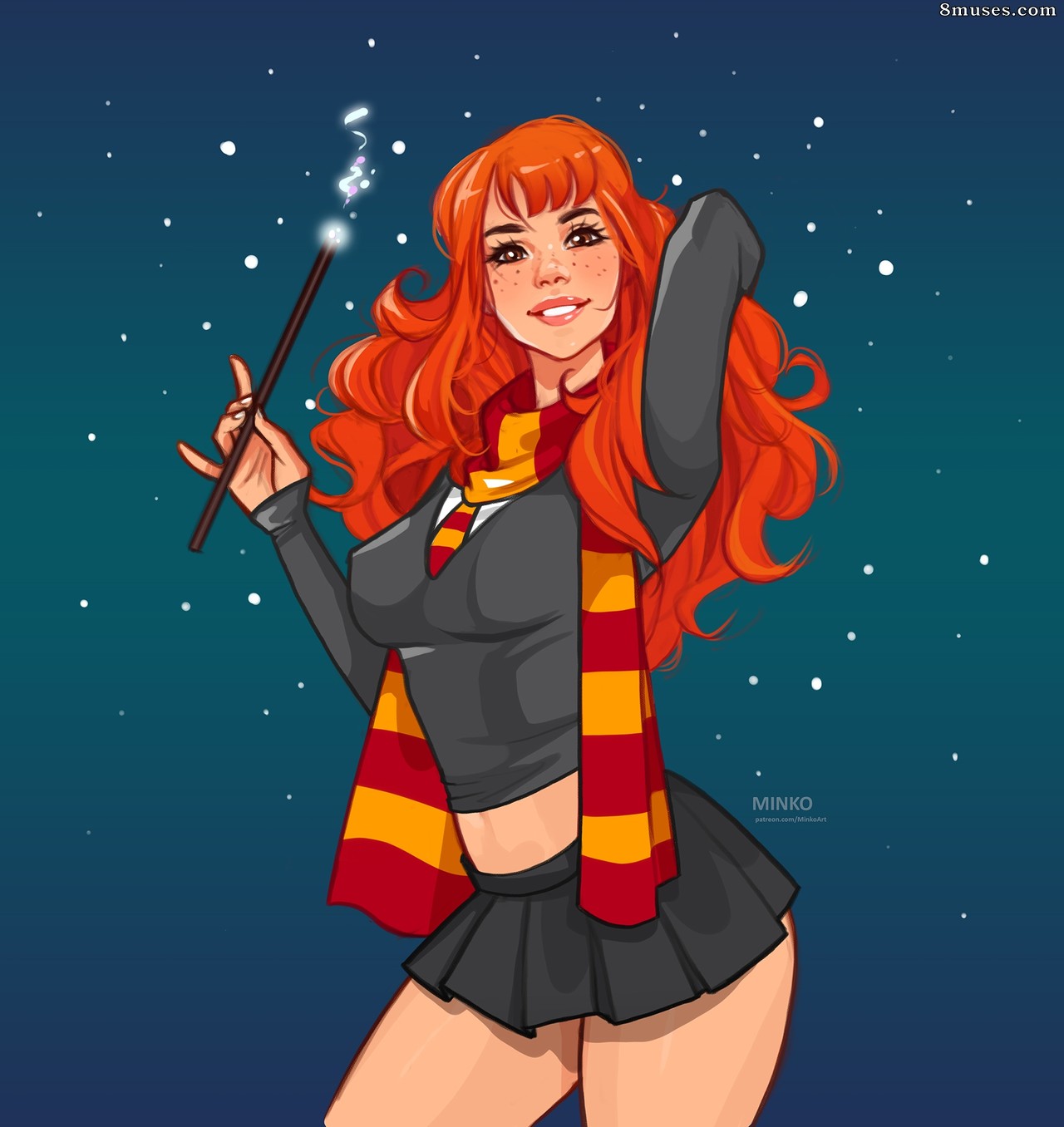 Olena Minko Comics - Hermione - Page 1