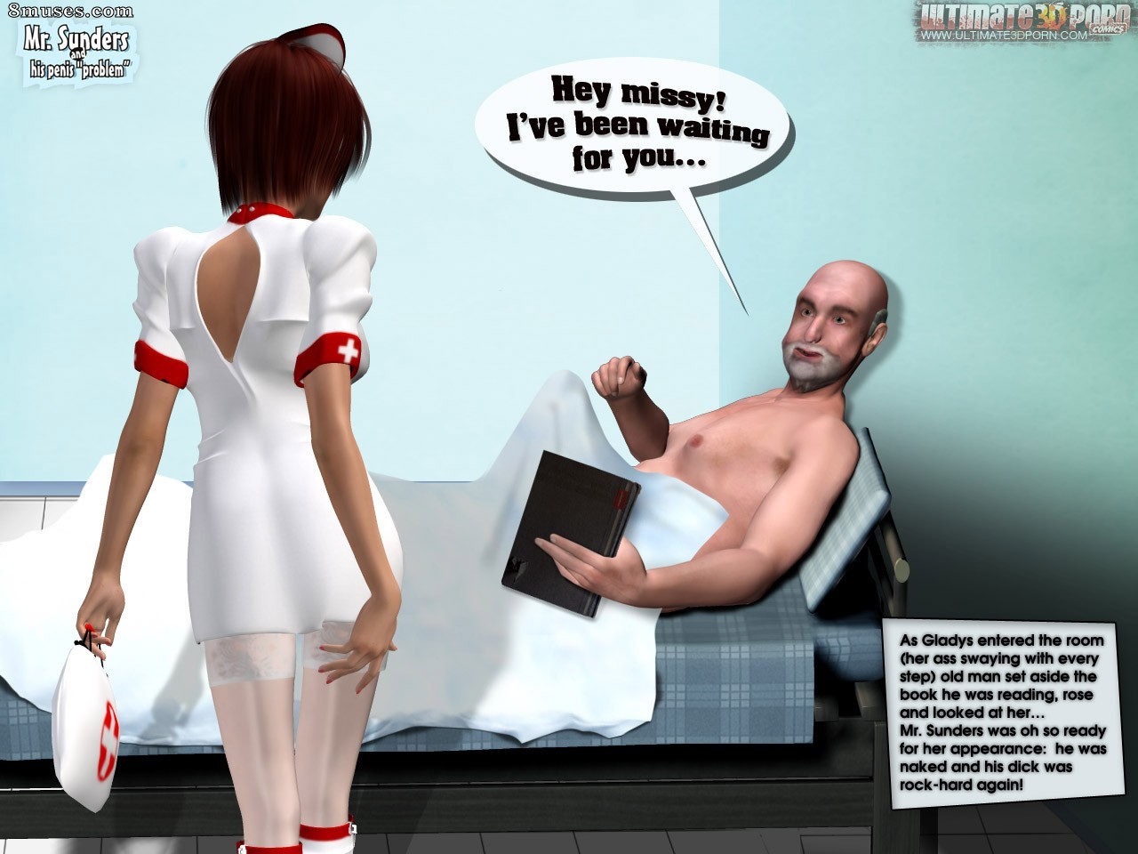 Ultimate3DPorn Comics - Mr. Sunders and His Penis Problem. Part II - Page 6
