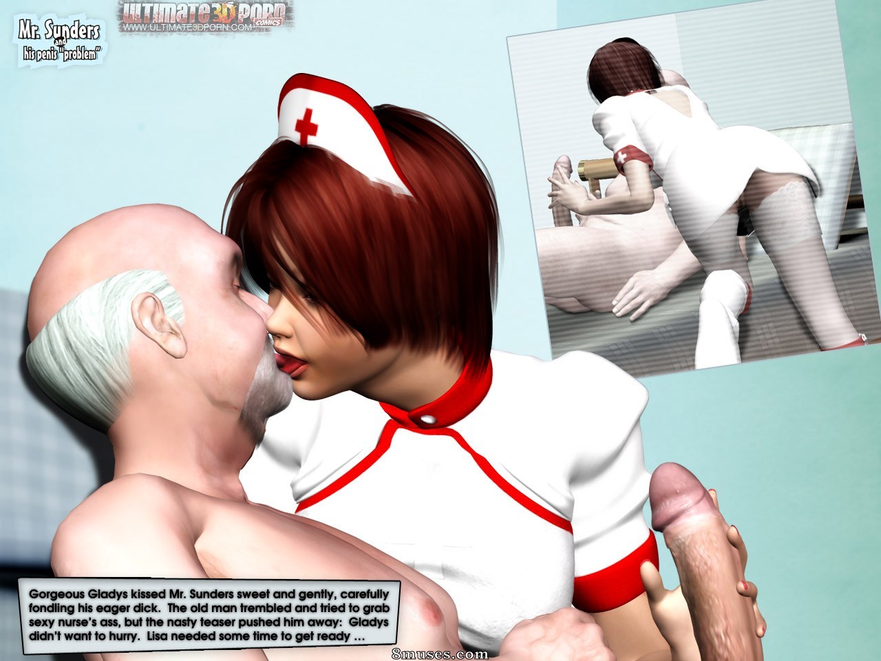 Ultimate3DPorn Comics - Mr. Sunders and His Penis Problem. Part II - Page 7
