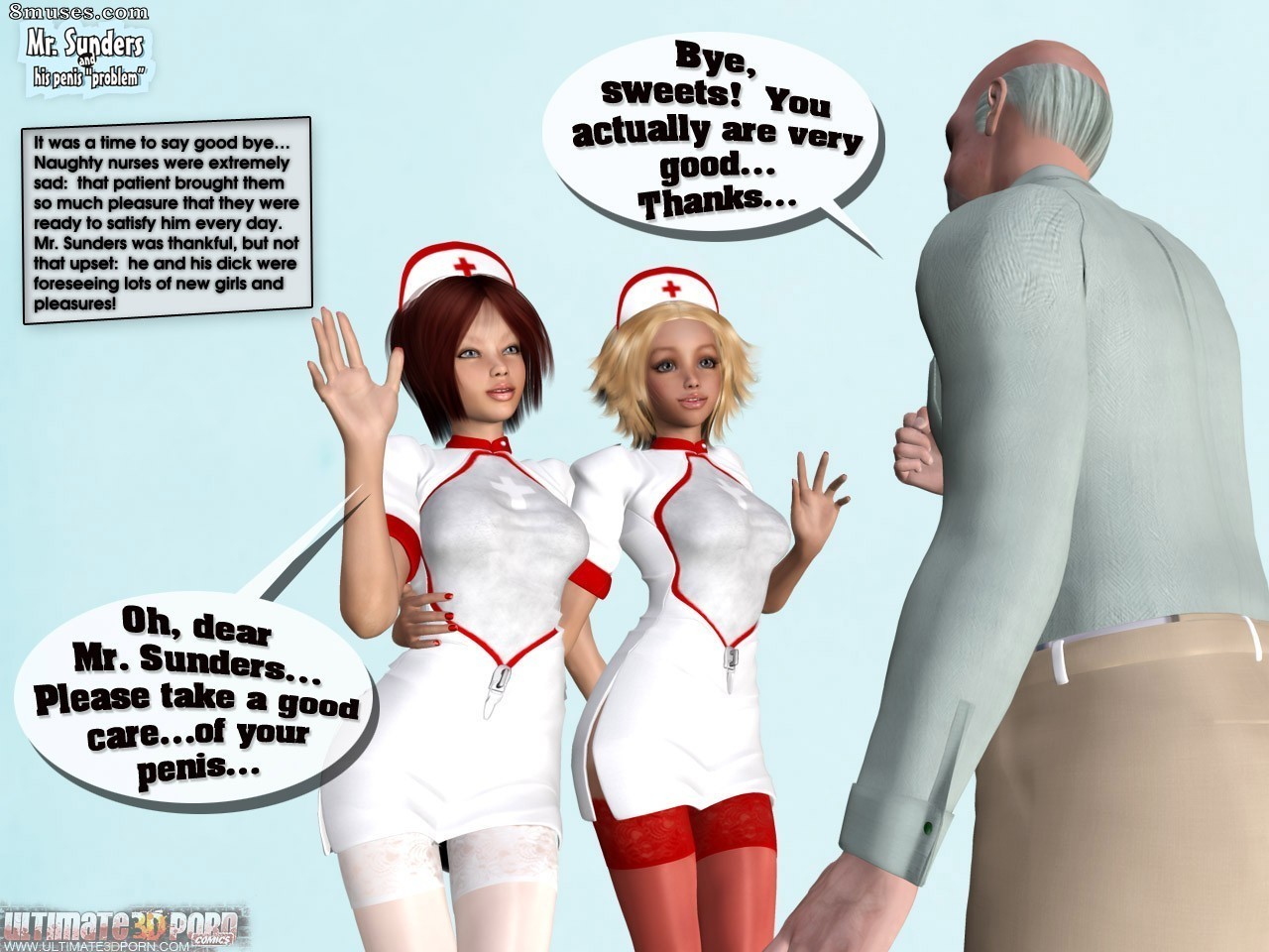 Ultimate3DPorn Comics - Mr. Sunders and His Penis Problem. Part II - Page 39