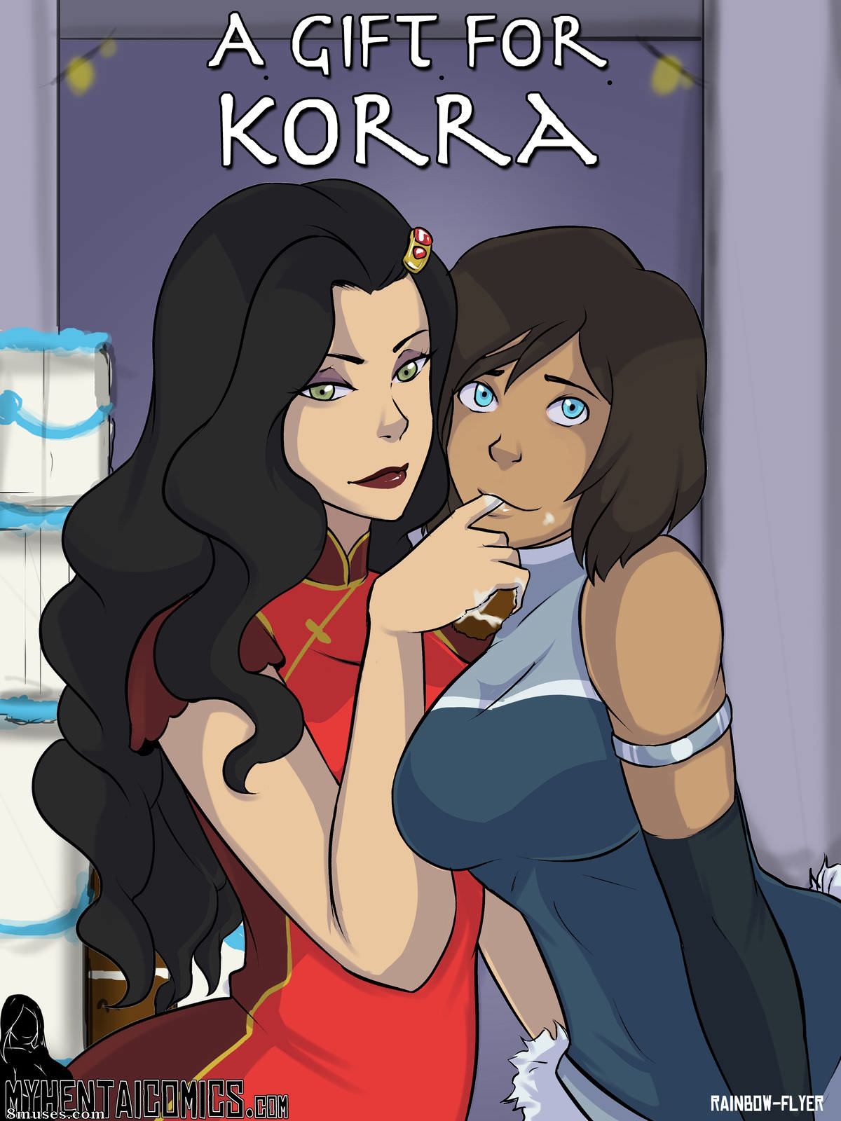 Rainbow-Flyer Comics - Un regalo para Korra - Página 1