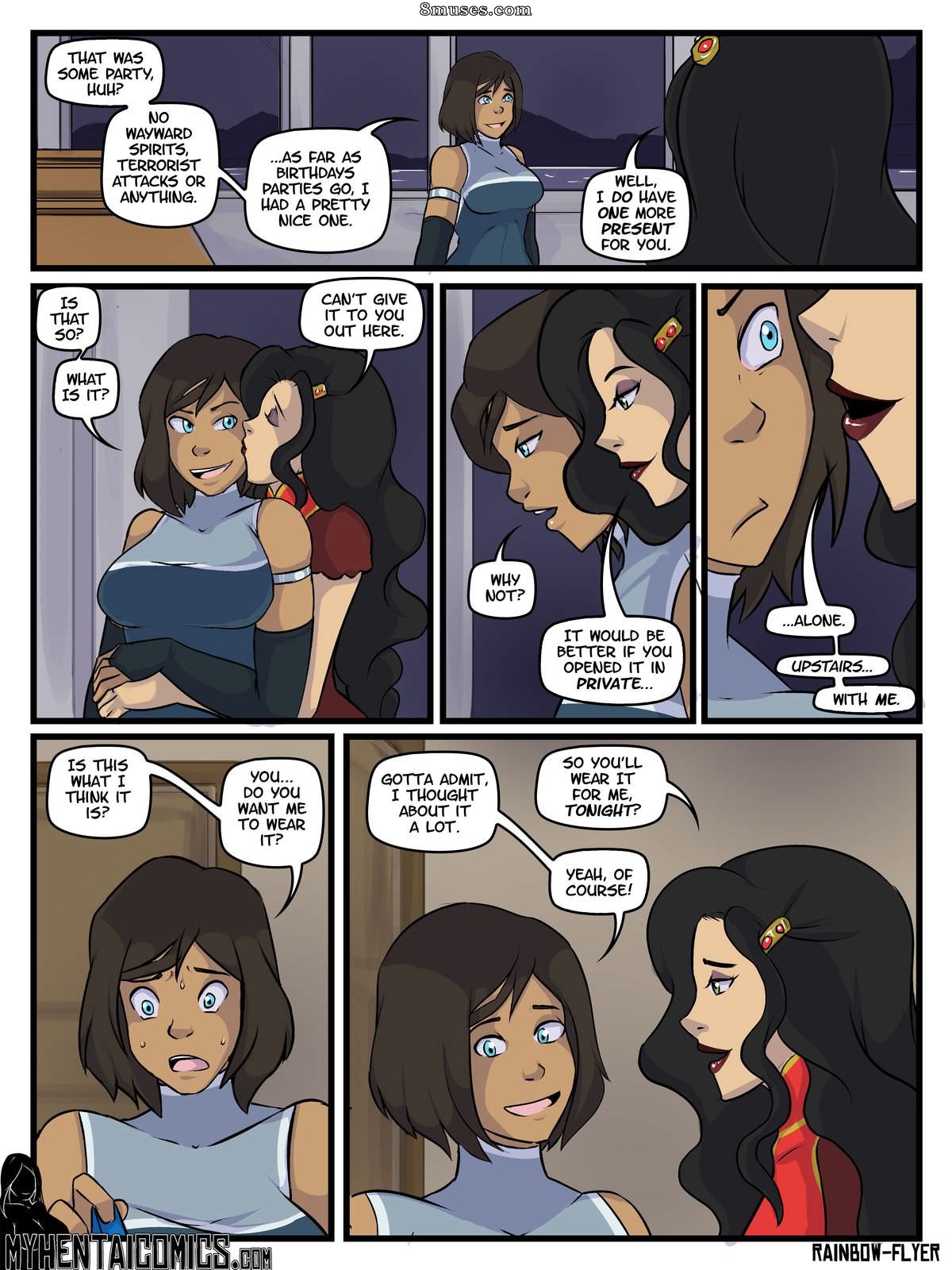Rainbow-Flyer Comics - Un cadeau pour Korra - Page 2