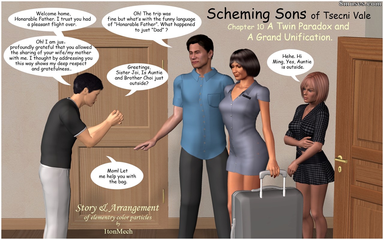 Scheming Sons of Tsecni Vale - Chapter 10 - A Twin Paradox and a Grand Unification - Page 1