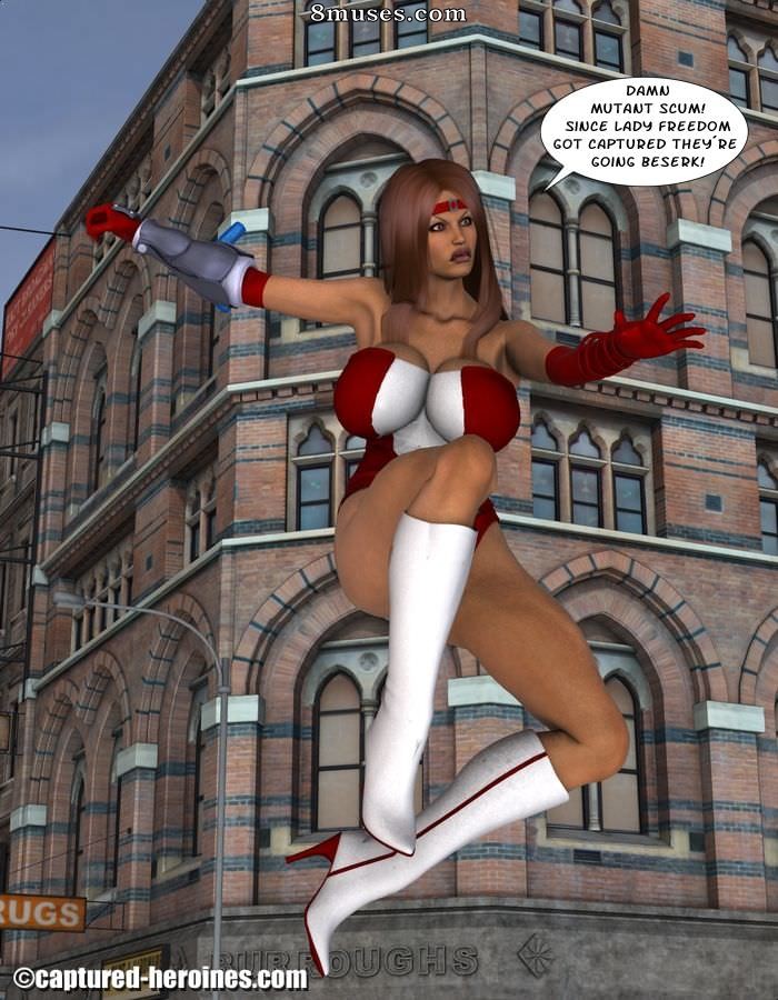 Captured-Heroines Comics - Puño rojo - Primera misión - Página 2