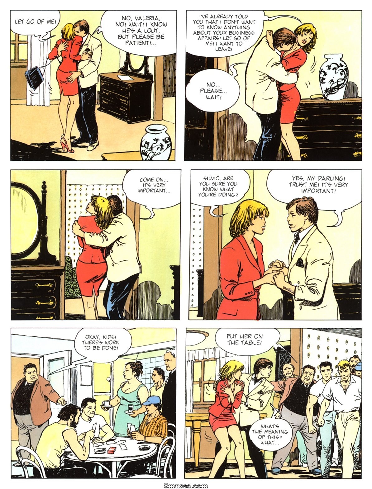 Milo Manara Comics - Encontro fatal - Página 12