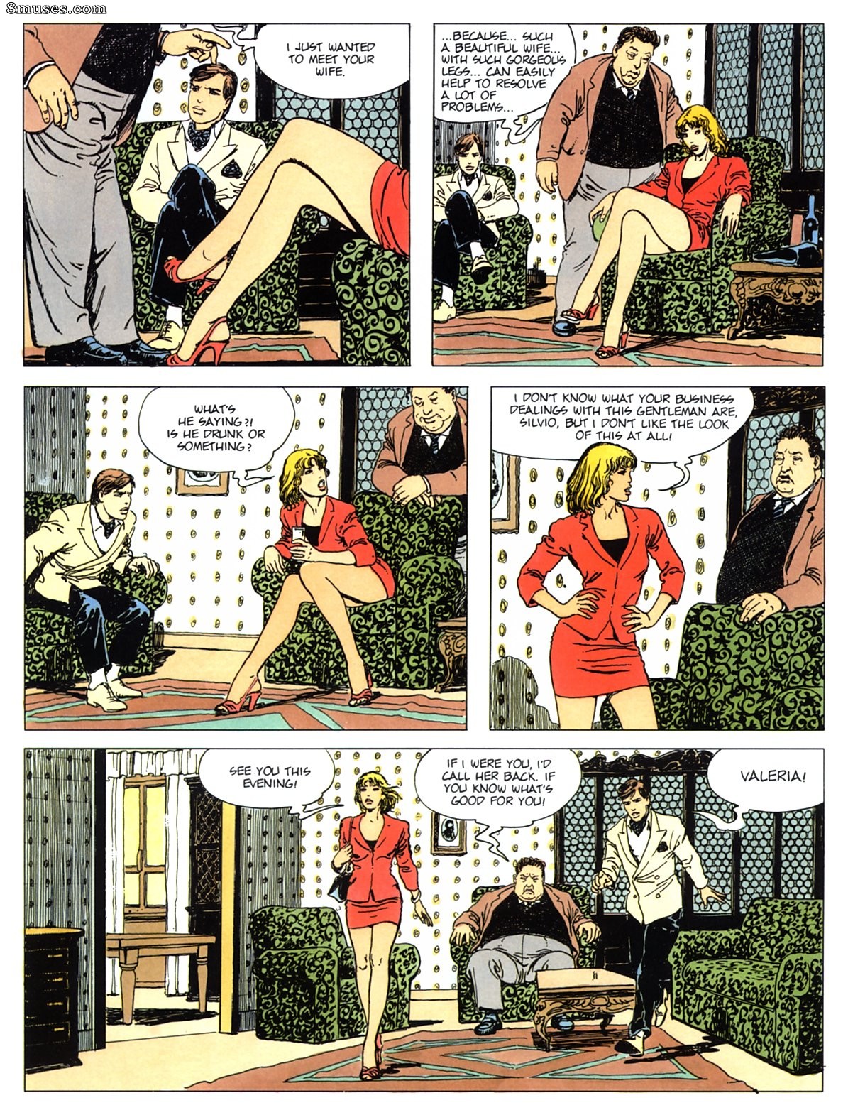 Milo Manara Comics - Cita fatal - Página 11