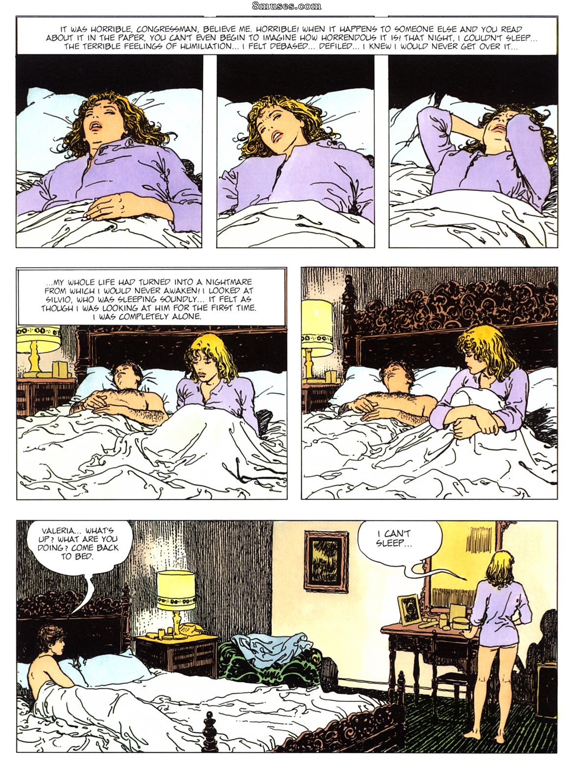 Milo Manara Comics - फाटल रंडेज़वस - पेज 16