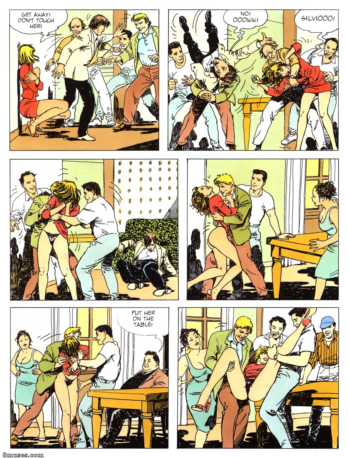 Milo Manara Comics - Encontro fatal - Página 13