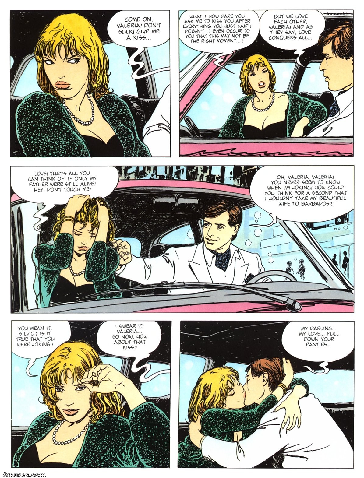 Milo Manara Comics - Encontro fatal - Página 5