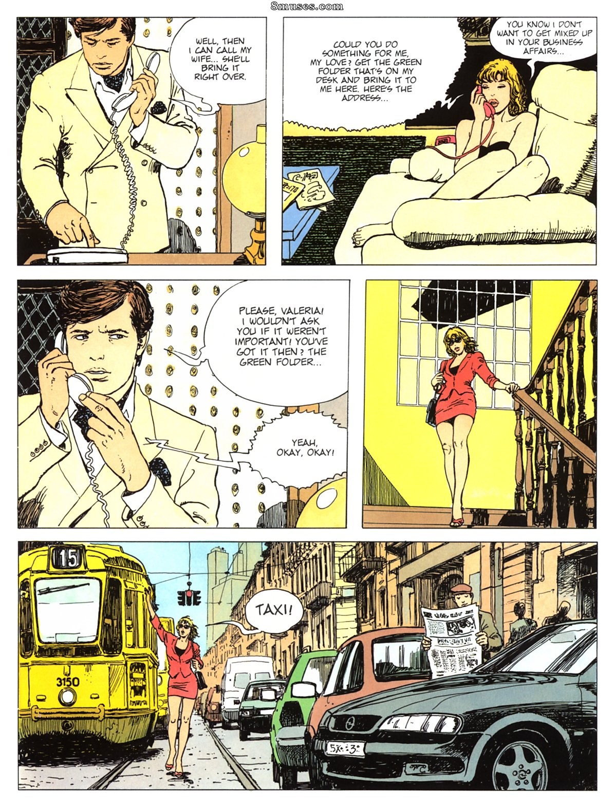 Milo Manara Comics - Cita fatal - Página 9