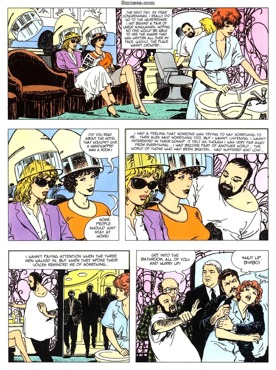 Milo Manara Comics - Encontro fatal - Página 19