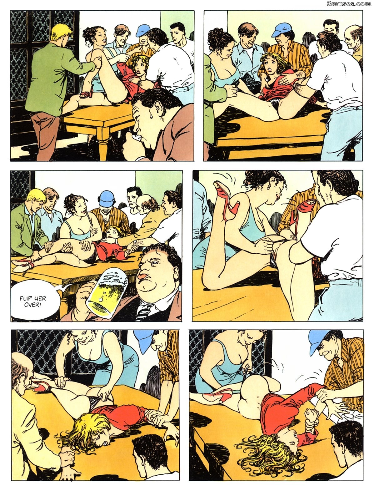 Milo Manara Comics - फाटल रंडेज़वस - पेज 14