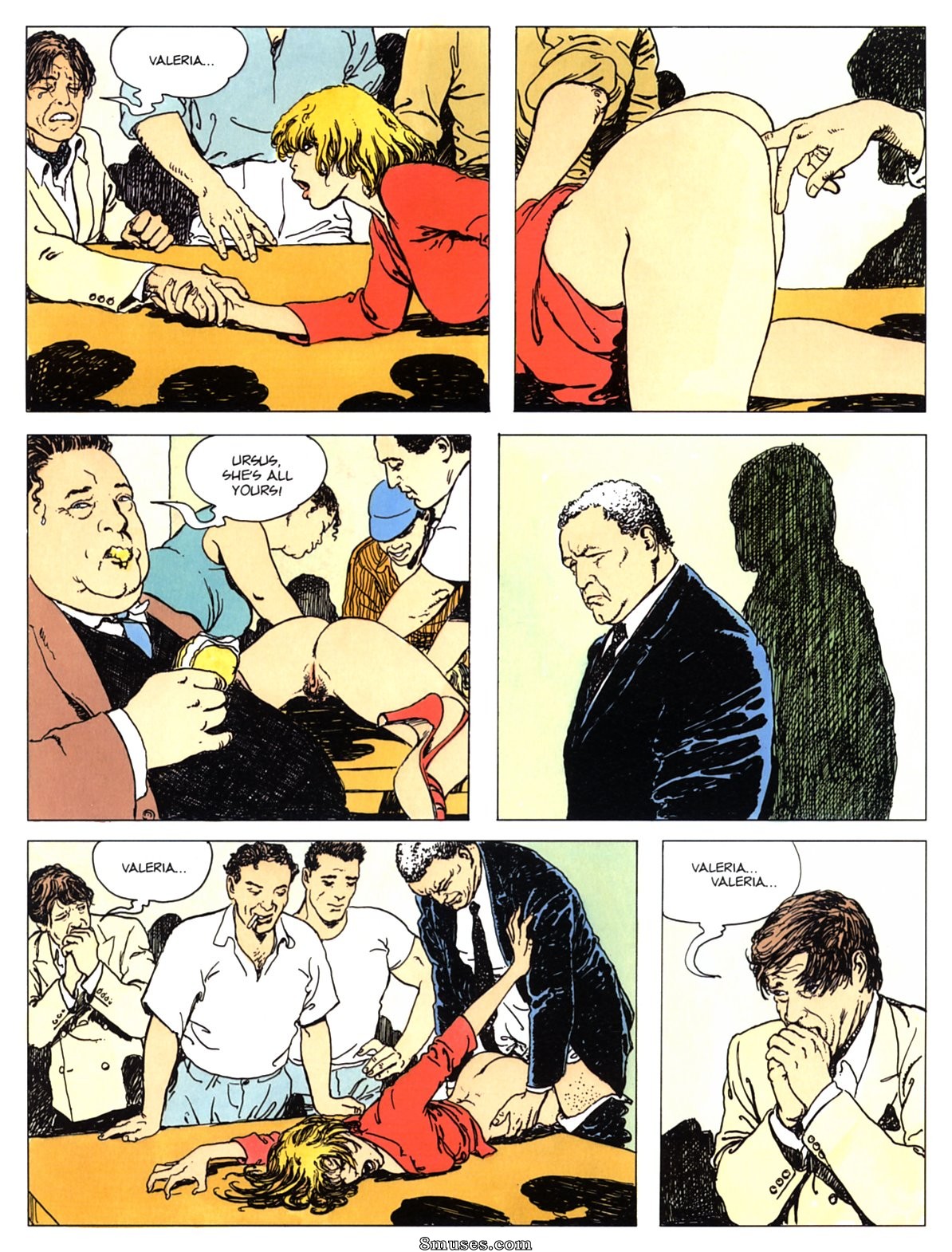Milo Manara Comics - Encontro fatal - Página 15