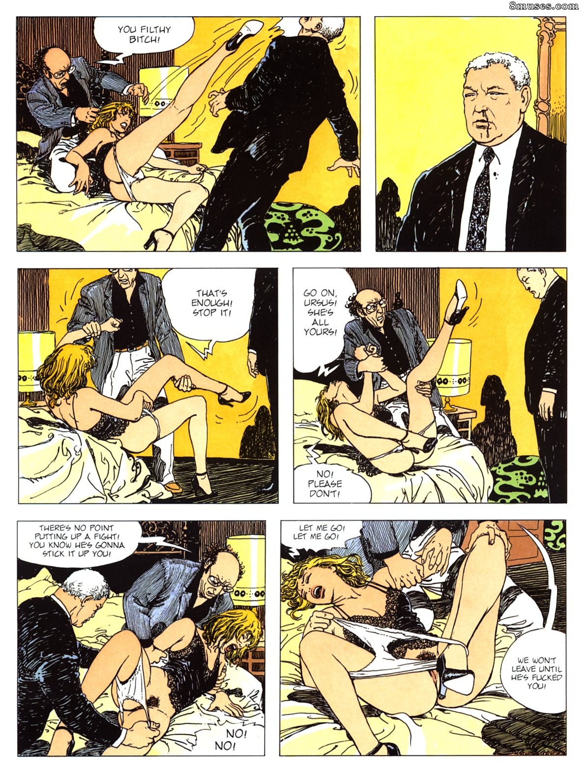 Milo Manara Comics - फाटल रंडेज़वस - पेज 28
