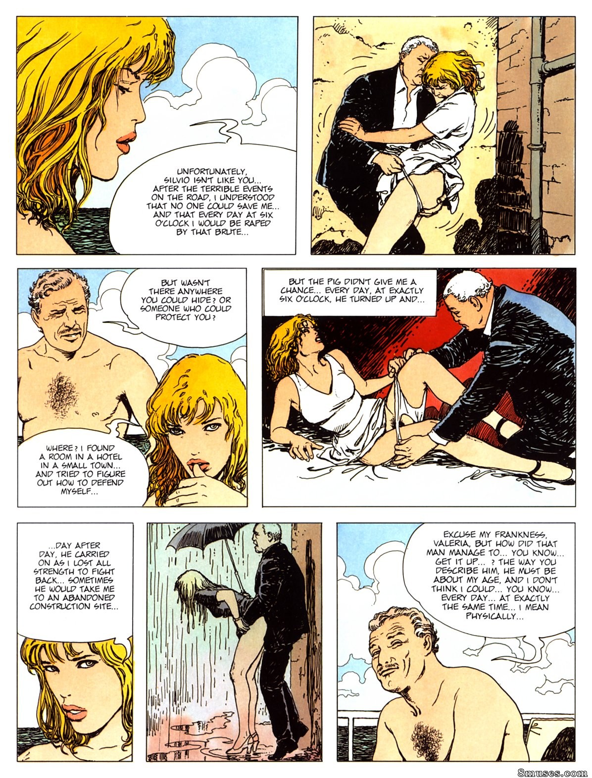 Milo Manara Comics - Cita fatal - Página 36
