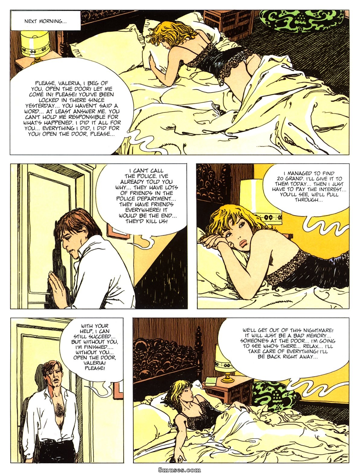 Milo Manara Comics - फाटल रंडेज़वस - पेज 23
