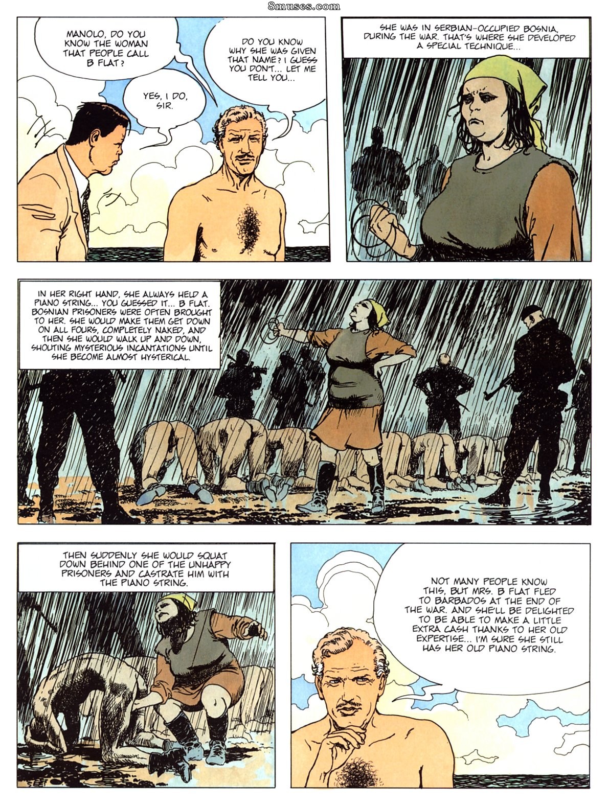 Milo Manara Comics - फाटल रंडेज़वस - पेज 43
