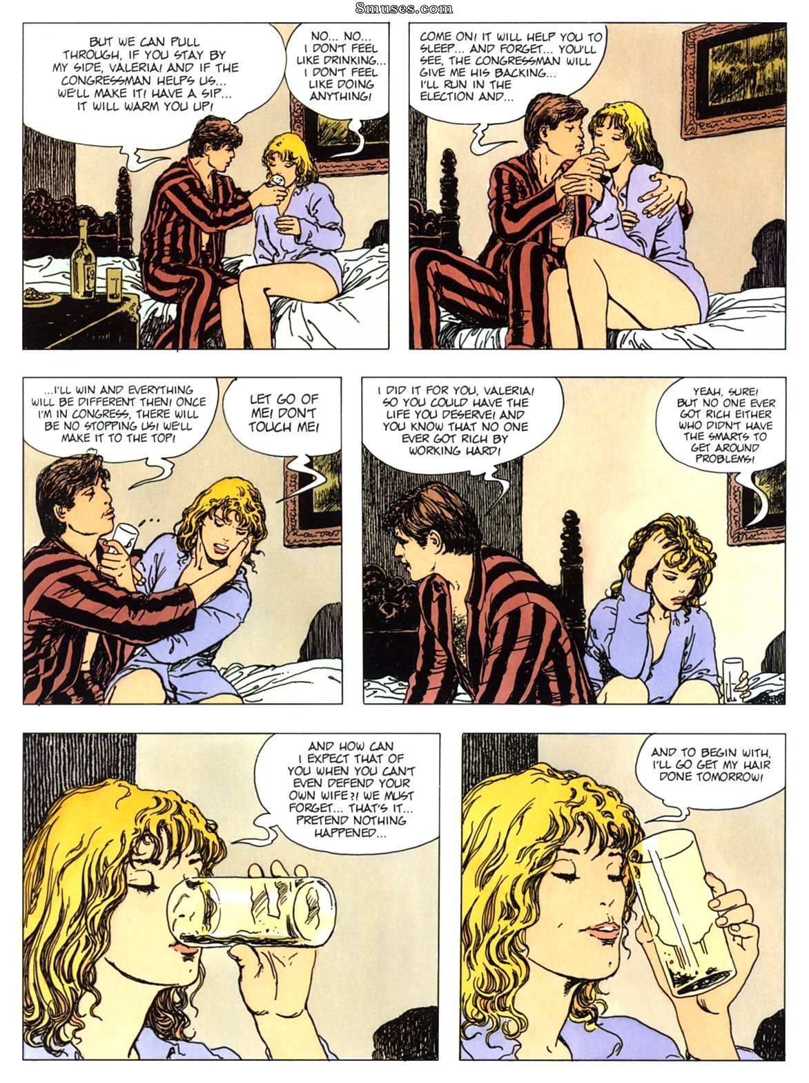 Milo Manara Comics - Encontro fatal - Página 18