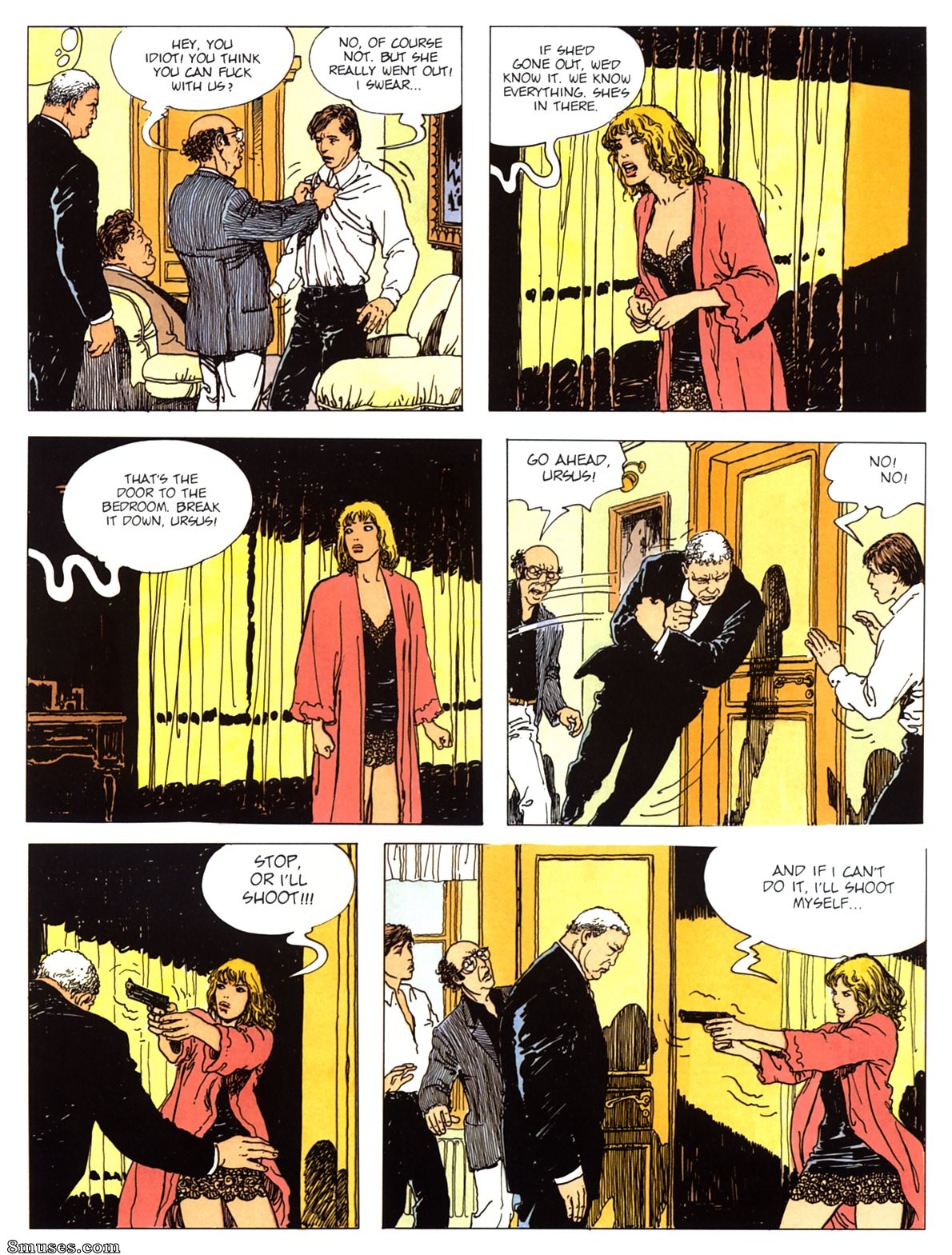 Milo Manara Comics - फाटल रंडेज़वस - पेज 25
