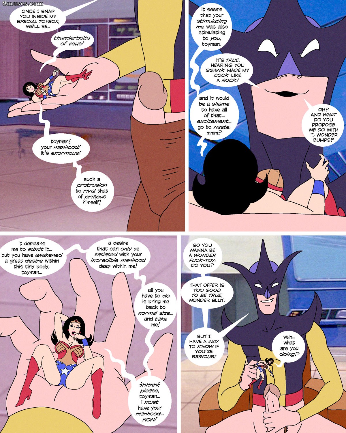 DC Universe - Super Friends with Benefits - Toyman at Large - Page 8
