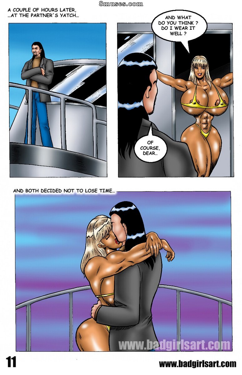Bad Girls Art Comics - Jantar de negócios de Mimi - Página 11