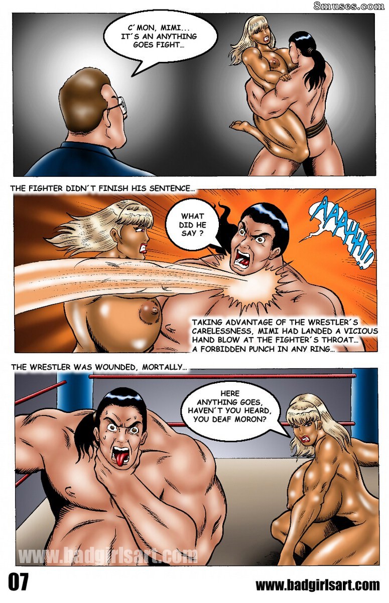Bad Girls Art Comics - Mimi Business Dinner - Page 7