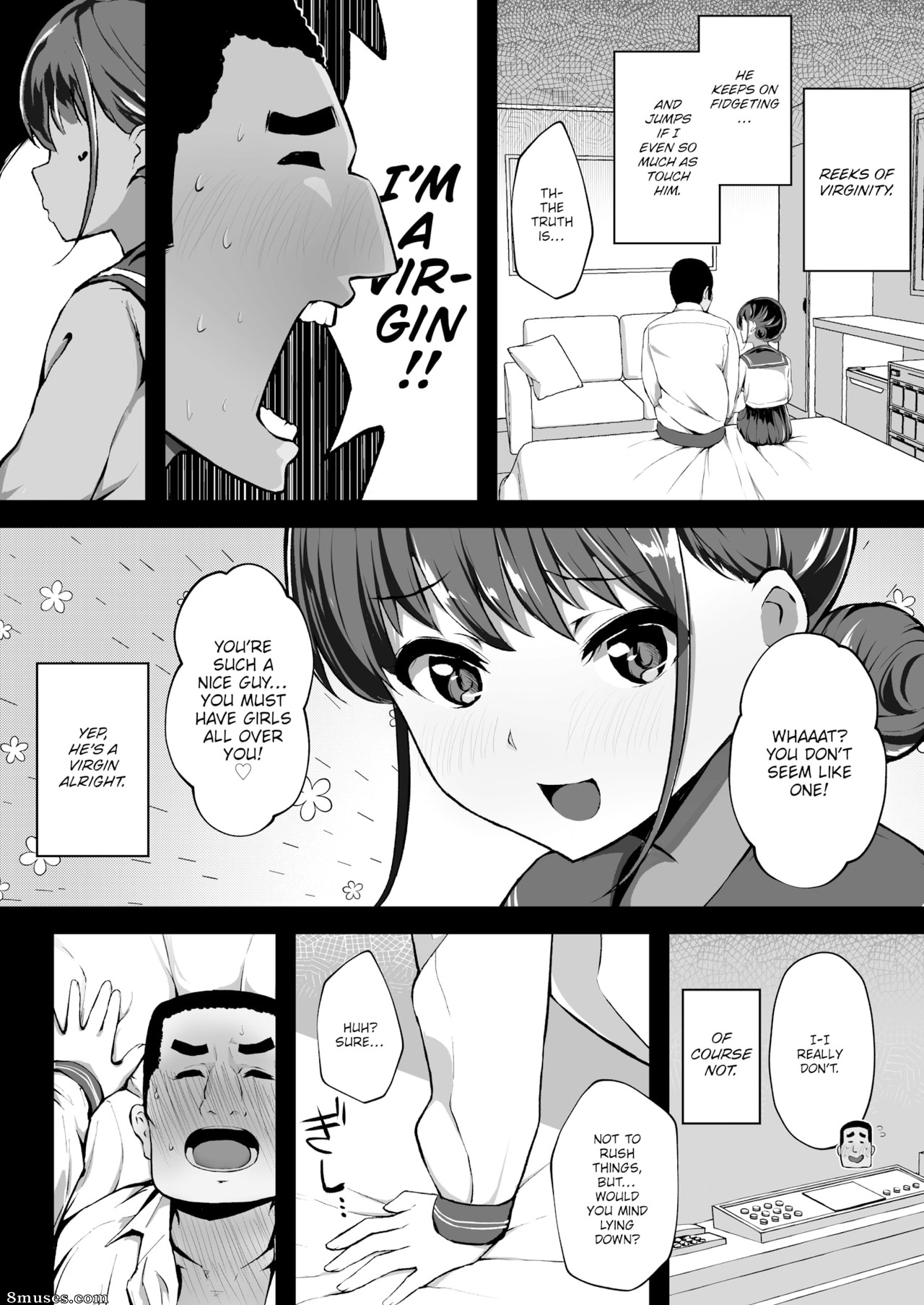 Page 2 | Fakku-Comics/Mizuno-Chou/The-Story-of-an-Experienced-Teen -Girl-Who-Let-a-Virgin-Cum-Inside-Her | 8muses - Sex Comics