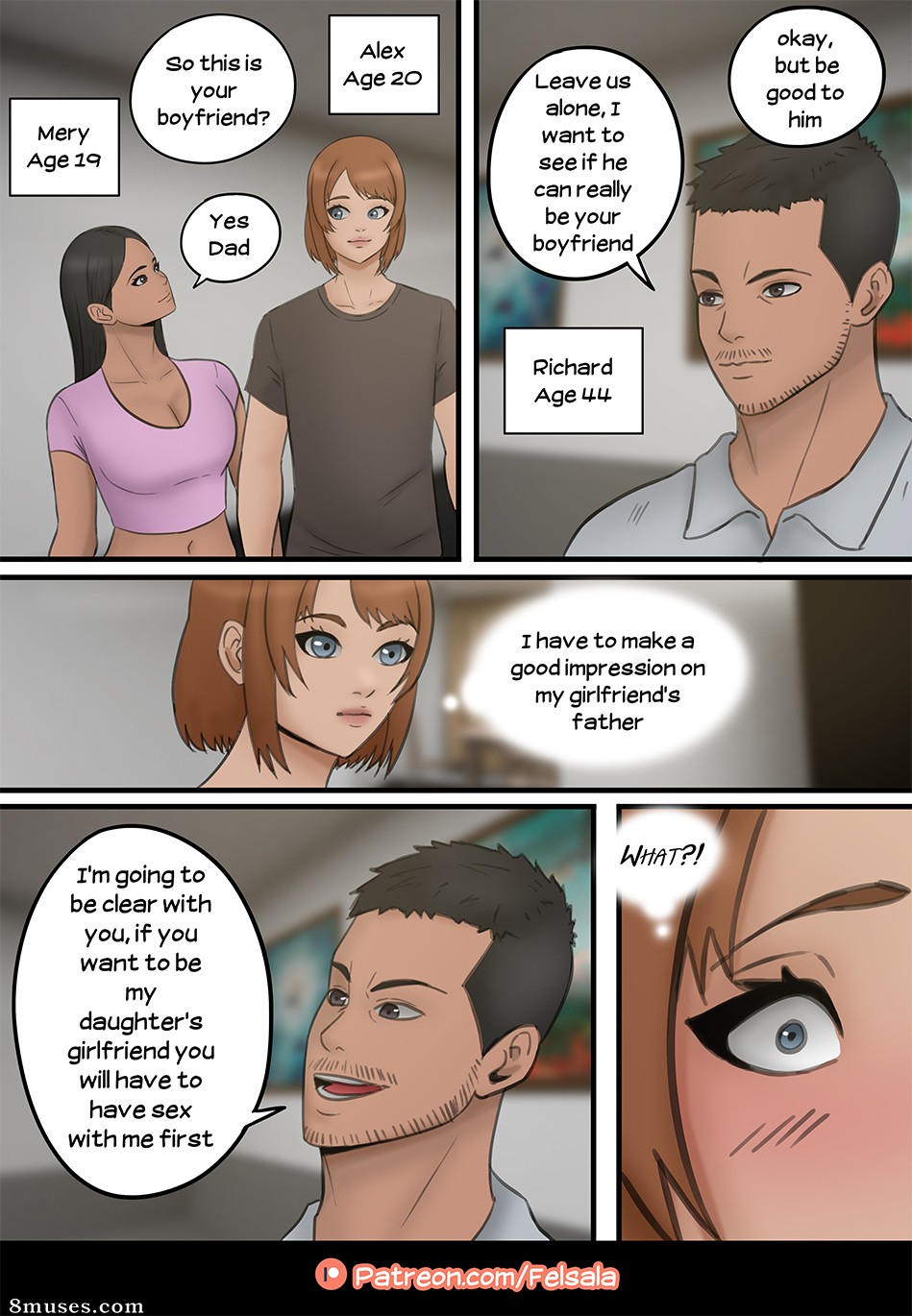 Felsala Comics - Let Me Be Her Boyfriend - Page 2