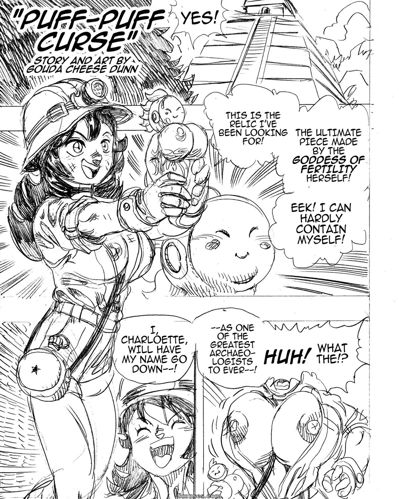 Garison Dunn Comics - Puff-Puff Curse - Page 1