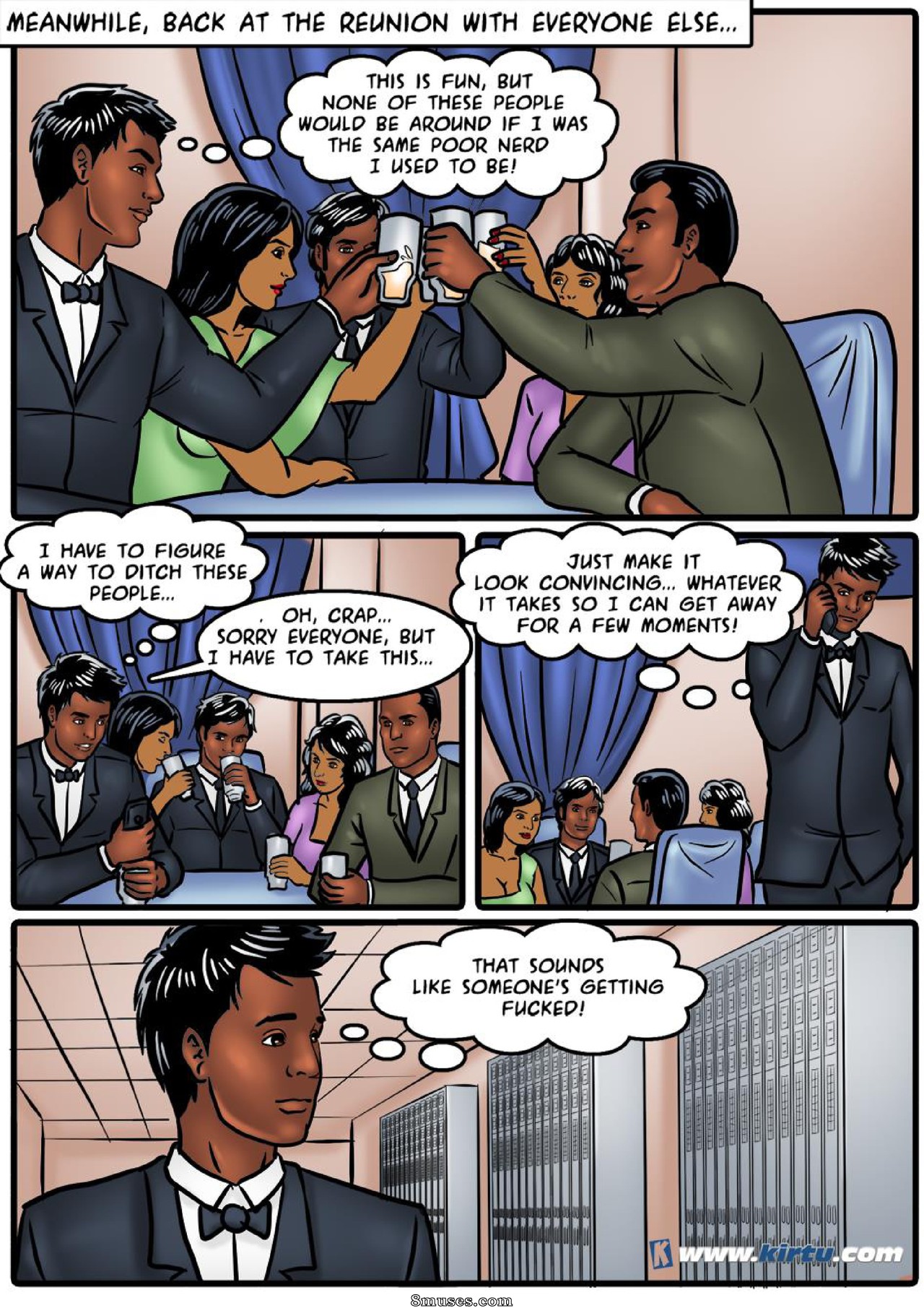 Kirtu.com Comics - Savita Bhabhi - Episódio 47 - Savita se reencontra com uma paixão da escola - Página 19