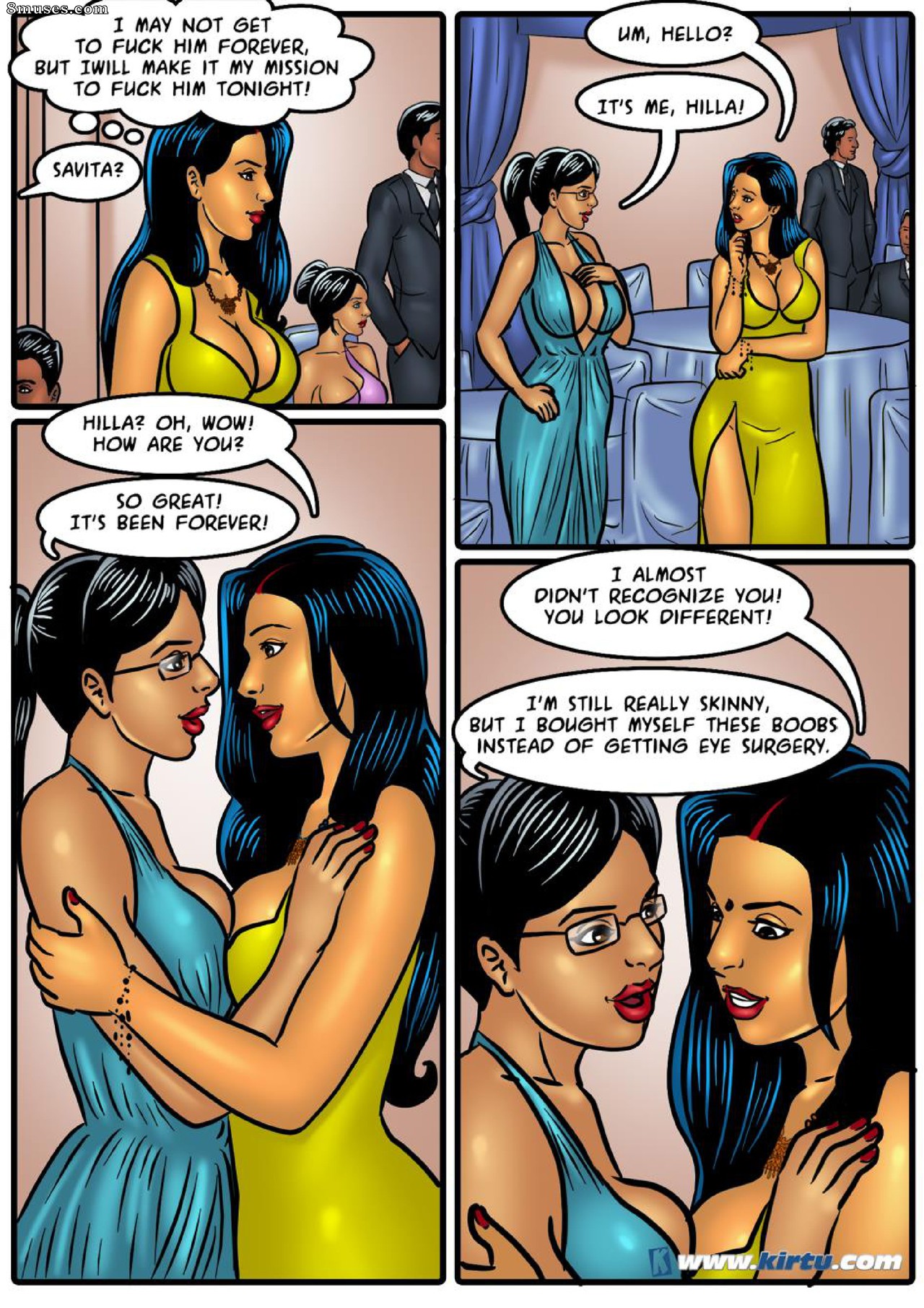 Kirtu.com Comics - Savita Bhabhi - Episódio 47 - Savita se reencontra com uma paixão da escola - Página 11