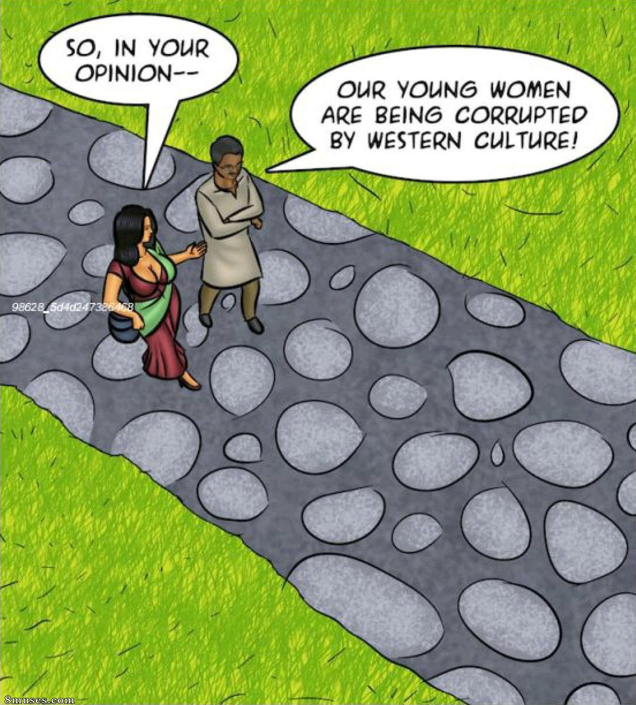 Kirtu.com Comics - Savita Bhabhi - Épisode 102 - Honte de pute - Page 24