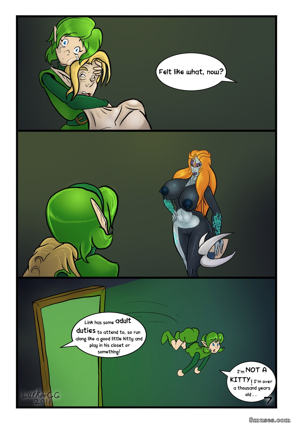 LurkerGG Comics - Mask Madness - Page 7