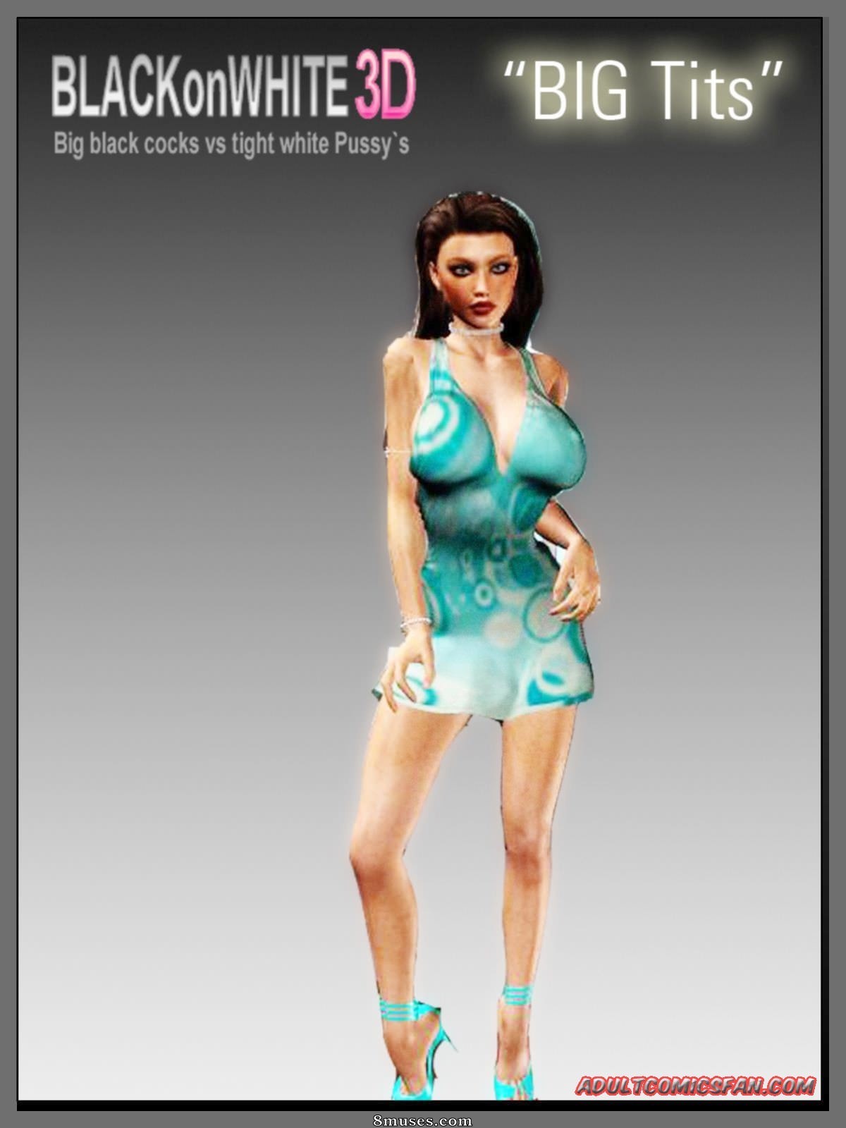 BlackonWhite3D - Big Tits - Page 1