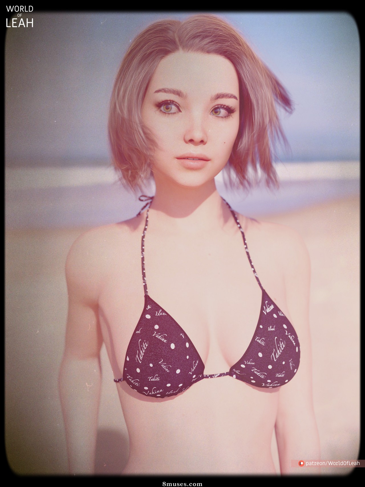 April 2021 - Annie at the Beach - Stylized - Page 1