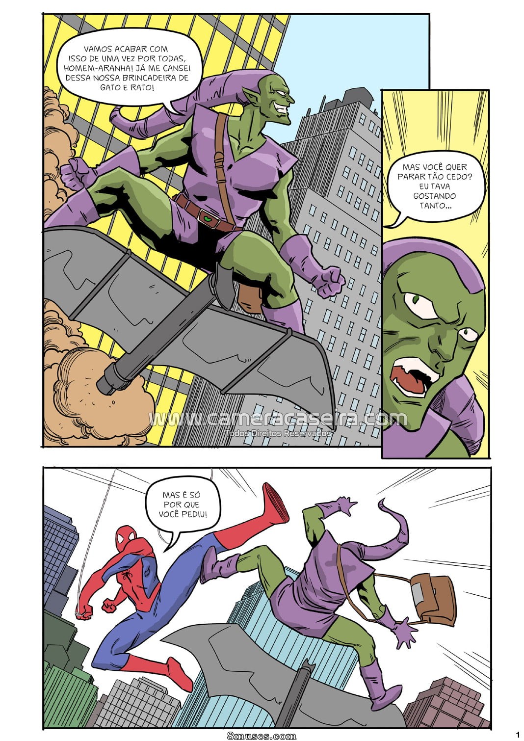 A Vida Secreta dos Super Heróis - 8 Cumprindo com seu Dever - Page 1