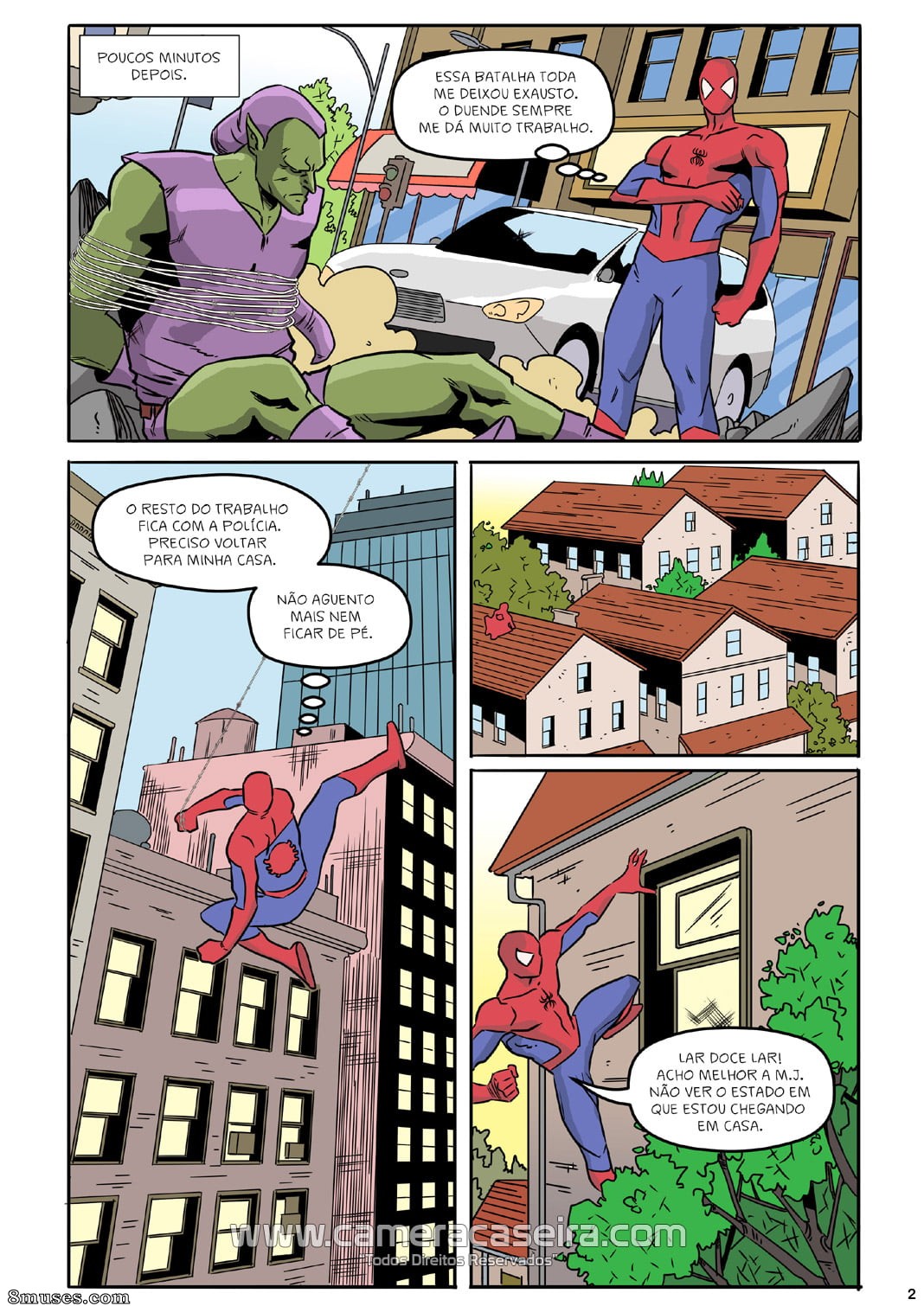 A Vida Secreta dos Super Heróis - 8 Cumprindo com seu Dever - Page 2