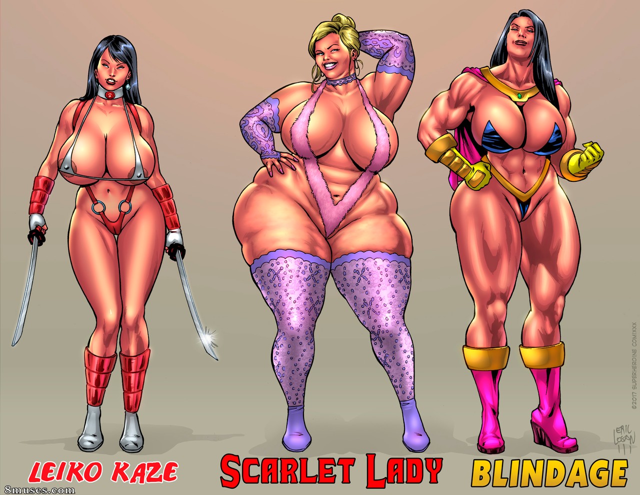 SuperHeroineComixxx - Artwork - Page 3