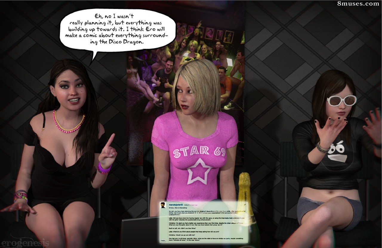 Issue 3 - The Disco Dragon - Press Conference and House Tour - Page 13
