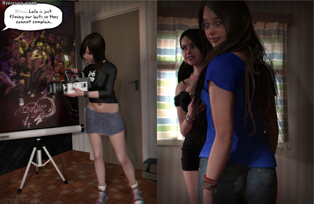 Issue 3 - The Disco Dragon - Press Conference and House Tour - Page 54