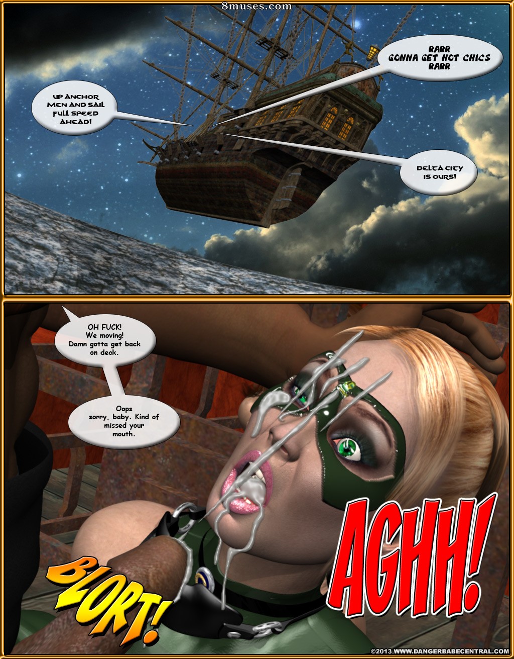 3D - Green Specter - Return of Ghost Pirate - Page 323
