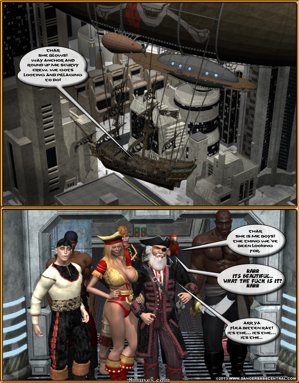 3D - Green Specter - Return of Ghost Pirate - Page 155