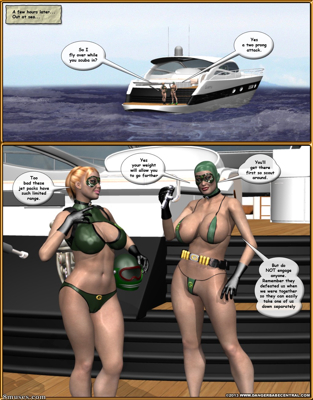 3D - Green Specter - Return of Ghost Pirate - Page 276