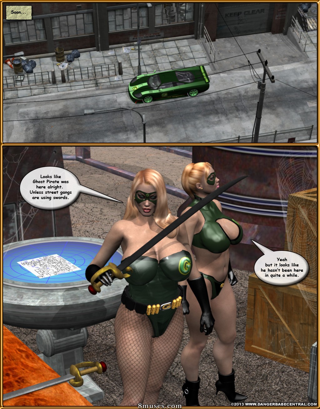 3D - Green Specter - Return of Ghost Pirate - Page 119