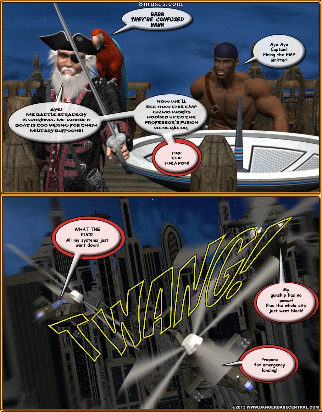3D - Green Specter - Return of Ghost Pirate - Page 153