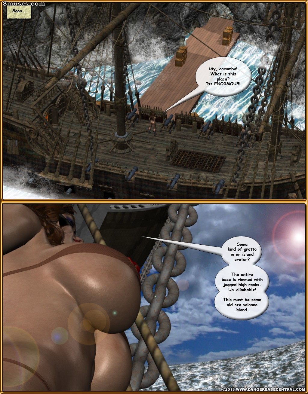 3D - Green Specter - Return of Ghost Pirate - Page 234