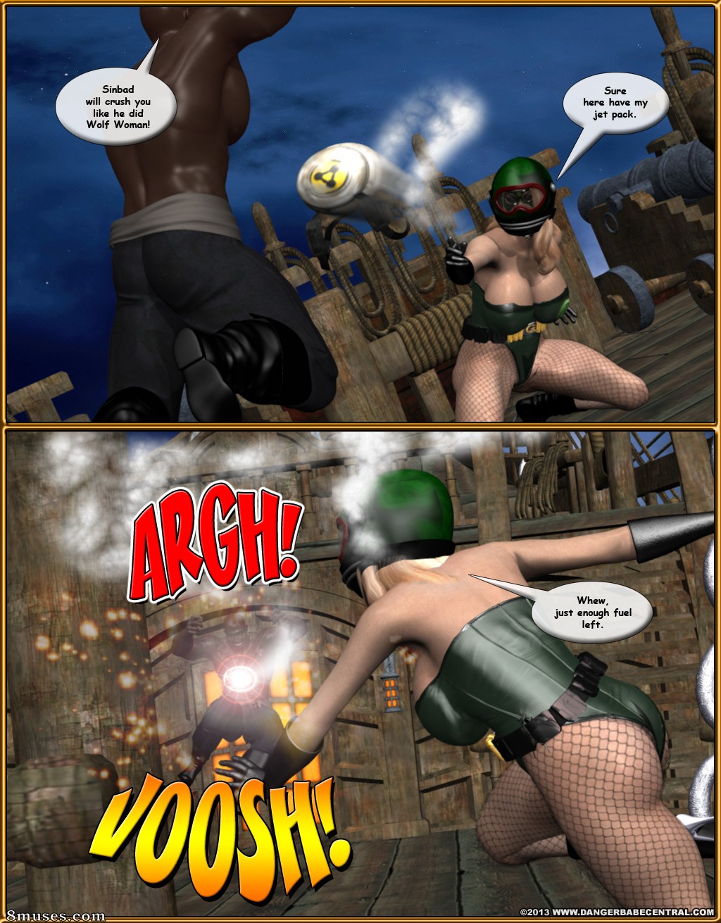3D - Green Specter - Return of Ghost Pirate - Page 359